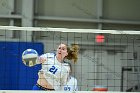 VB vs USCGA  Wheaton College Women's Volleyball vs U.S. Coast Guard Academy. - Photo by Keith Nordstrom : Wheaton, Volleyball